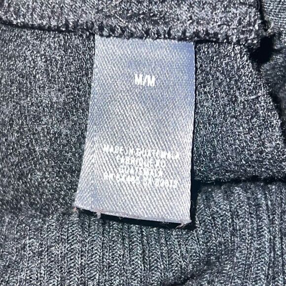 Aerie High Waist Thick Band Jogger Sweatpants Charcoal Gray, Juniors Medium - Picture 4 of 8